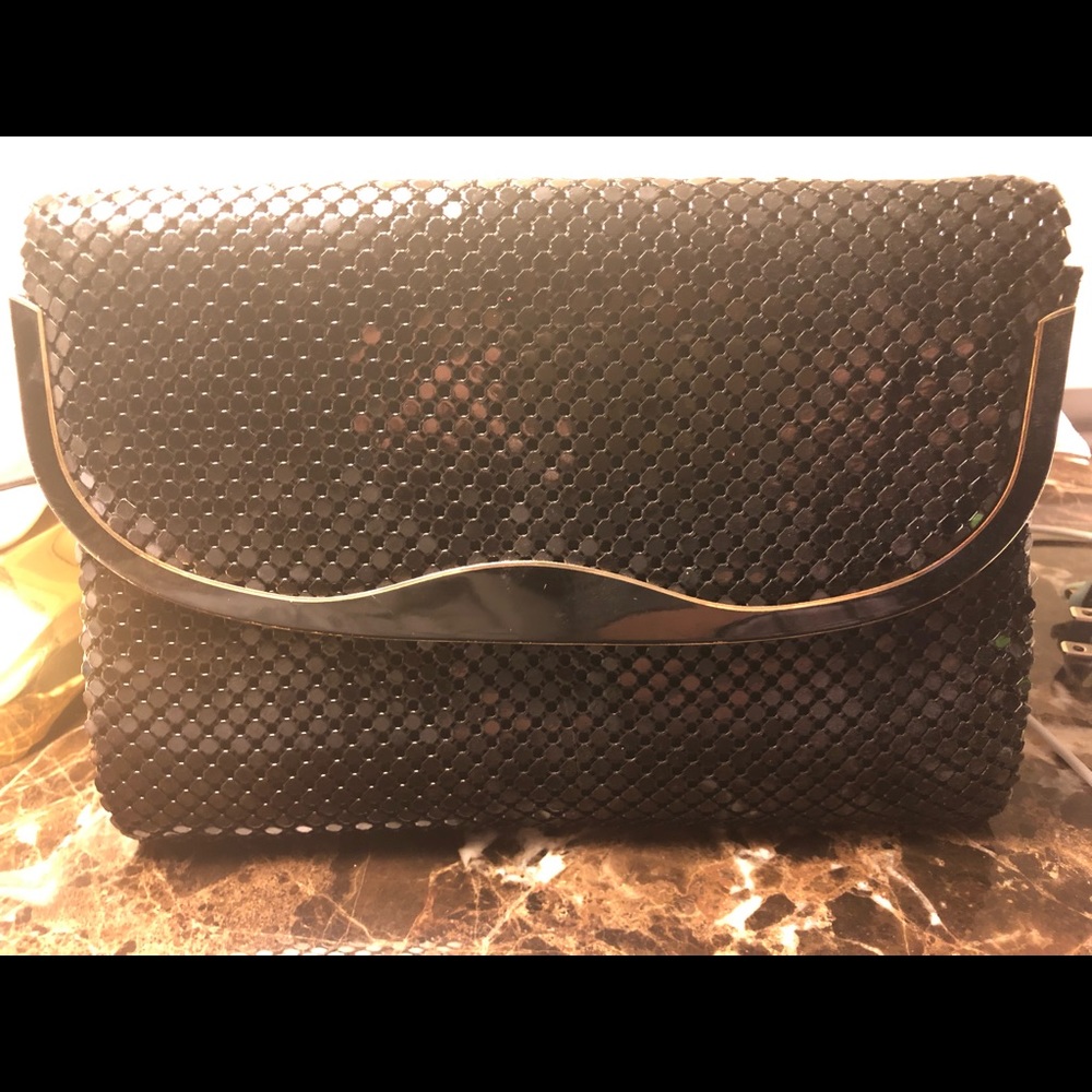 Vintage Black Clutch